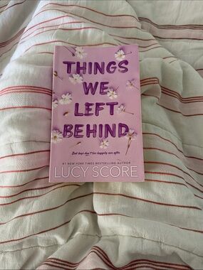 bloom Pink and Purple Floral Paperback Novel